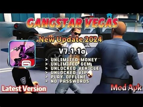 Gangstar Vegas v7.1.1a MOD APK (Unlimited Money, VIP 10).